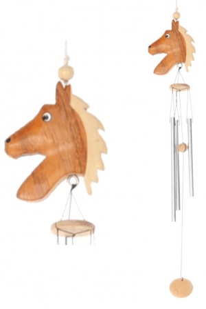 5037S : Horse Wind Chimes (Small) - Mixed (Pack Size 36)